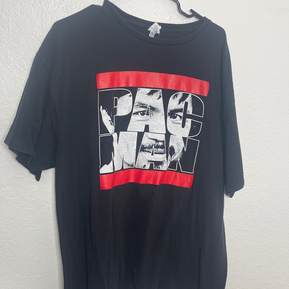 Manny pac man boxing shirt